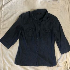 Apt. 9 Denim Blouse
